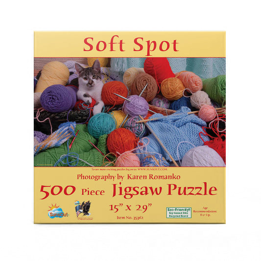 Soft Spot 500 pc  Jigsaw Puzzle 35362