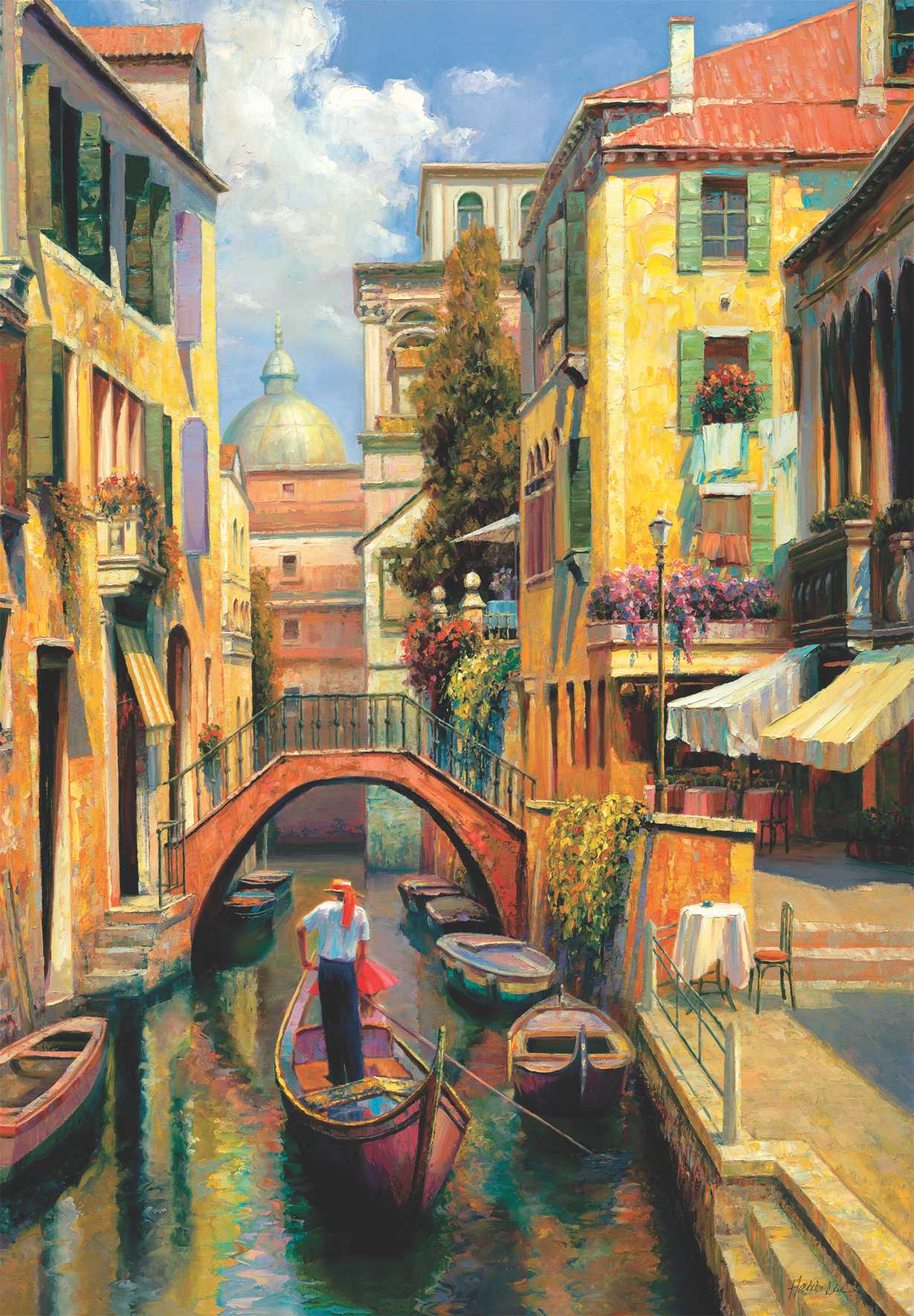 Sunday in Venice 500 pc  Jigsaw Puzzle 3543