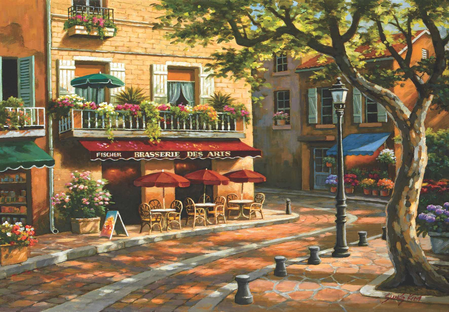 Brasserie Des Arts 500 pc  Jigsaw Puzzle 3564