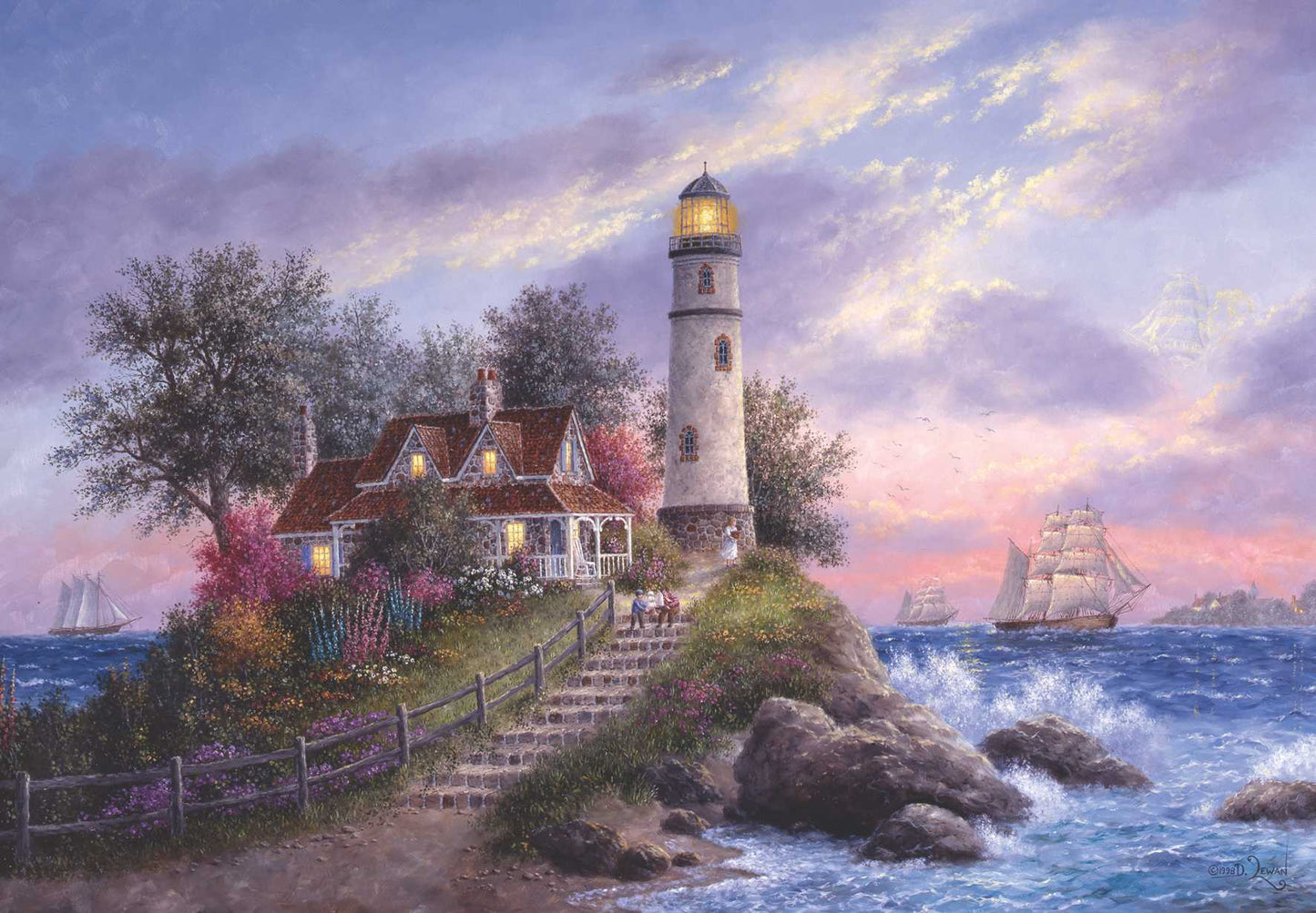 Captain's Cove 500 pc  Jigsaw Puzzle 3570