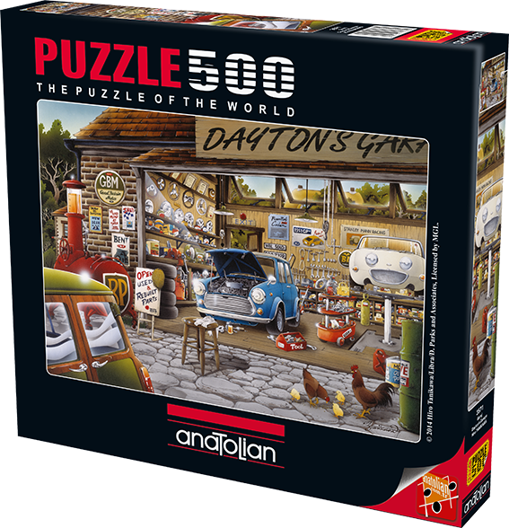 Dayton's Garage 500 pc  Jigsaw Puzzle 3571