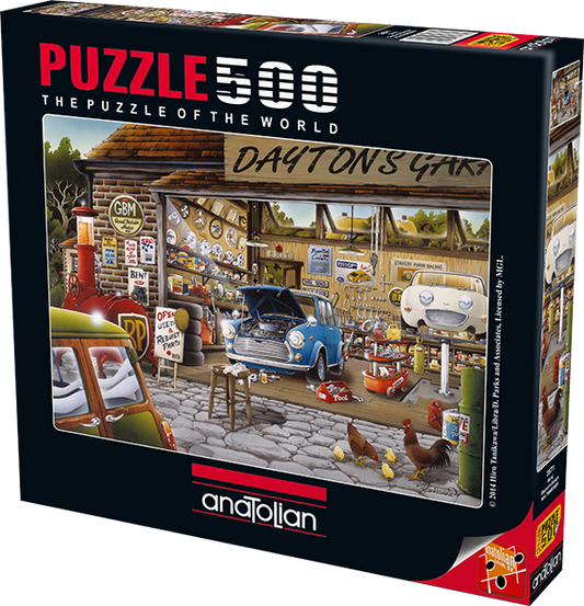 Dayton's Garage 500 pc  Jigsaw Puzzle 3571