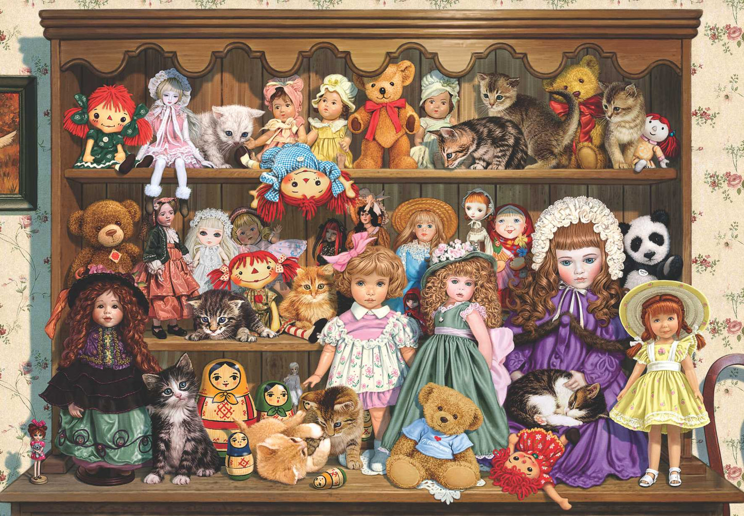 Grandma's Dresser 500 pc  Jigsaw Puzzle 3572