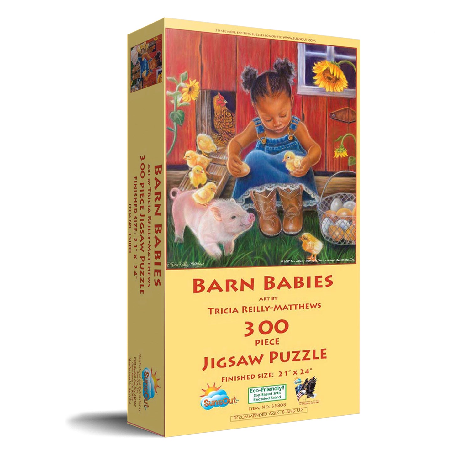 Barn Babies 300 pc  Jigsaw Puzzle 35808