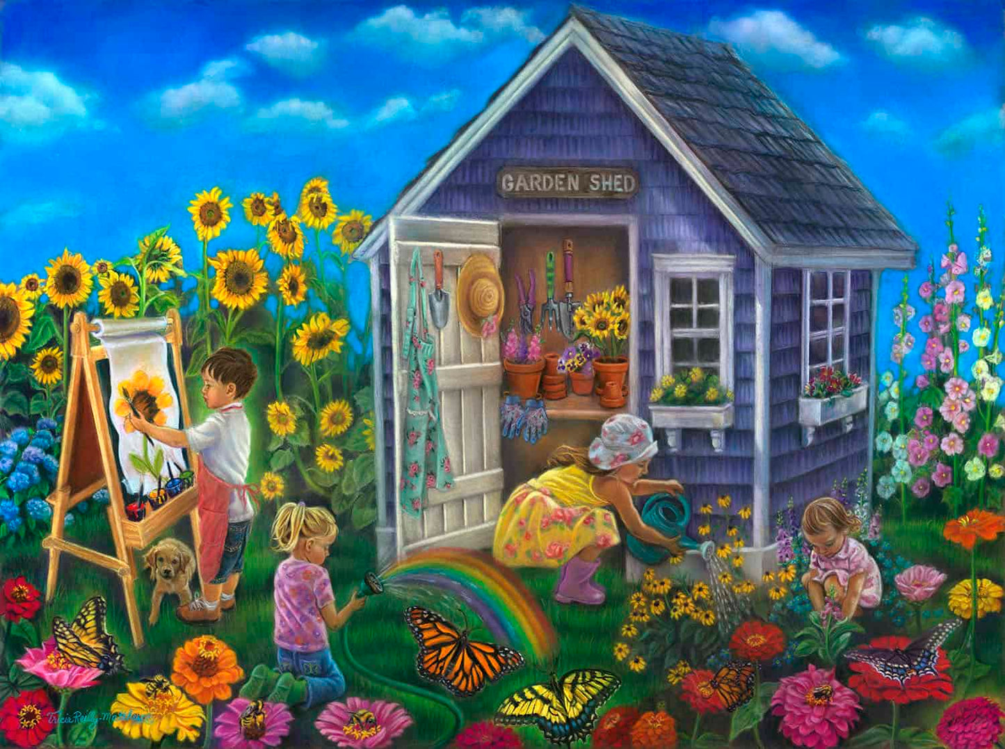 Happiness Grows Here 1000 pc  Jigsaw Puzzle 35840