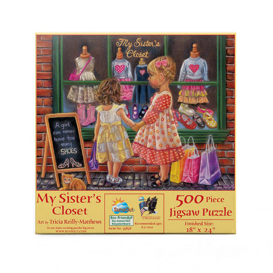 My Sister's Closet 500 pc  Jigsaw Puzzle 35858