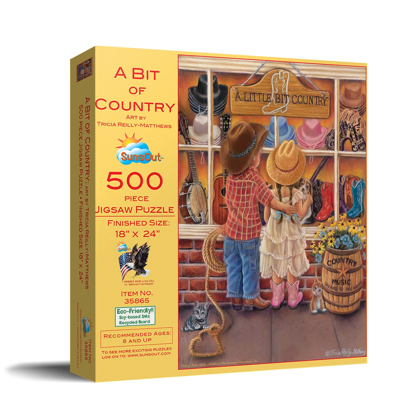 A Bit of Country 500 pc  Jigsaw Puzzle 35865