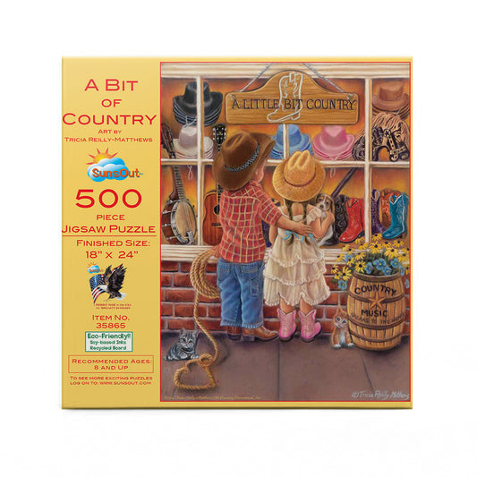 A Bit of Country 500 pc  Jigsaw Puzzle 35865