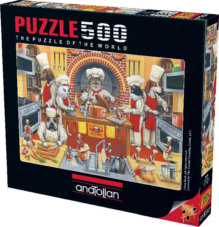 Kool Kat Kuisine 500 pc  Jigsaw Puzzle 3586