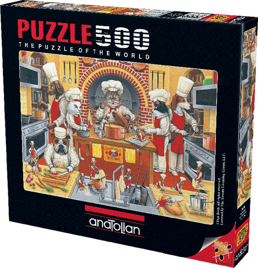 Kool Kat Kuisine 500 pc  Jigsaw Puzzle 3586