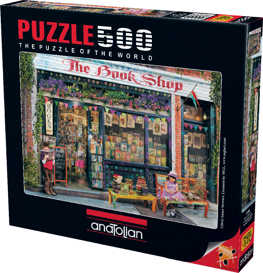 The Bookshop Kids 500 pc  Jigsaw Puzzle 3588