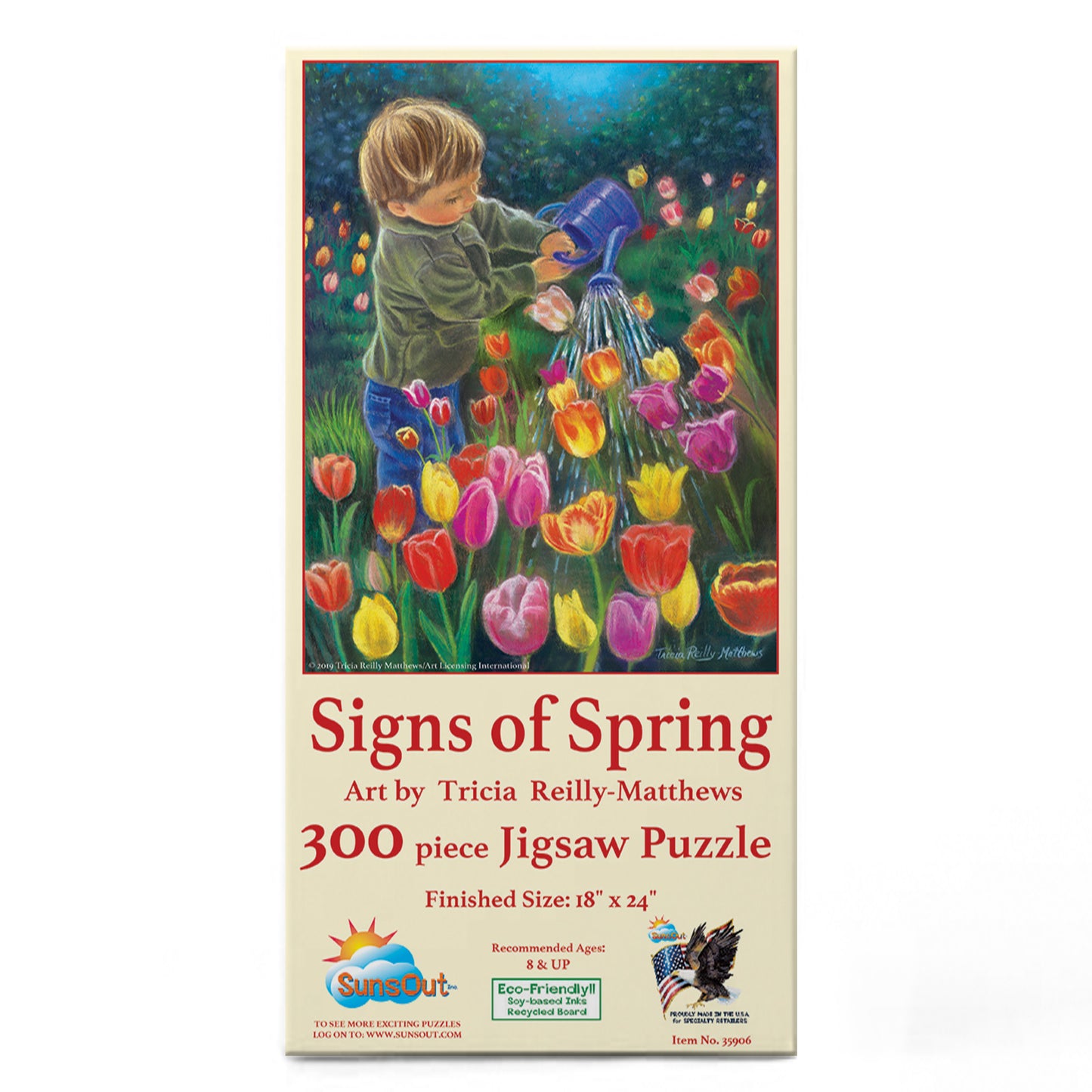 Signs of Spring 300 pc  Jigsaw Puzzle 35906