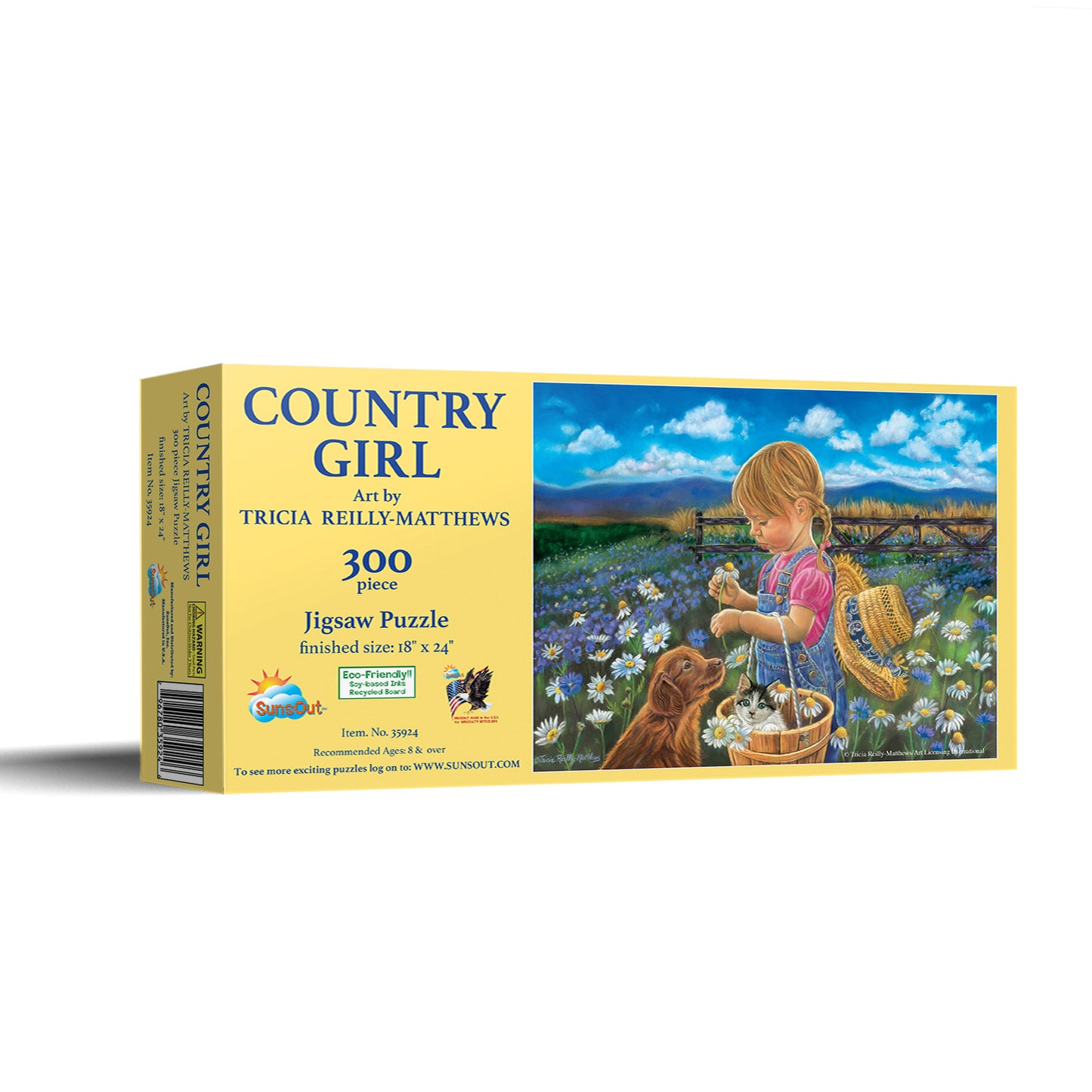 Country Girl 300 pc  Jigsaw Puzzle 35924