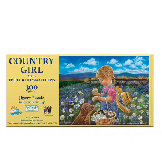 Country Girl 300 pc  Jigsaw Puzzle 35924