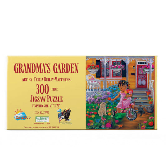 Grandma's Garden 300 pc  Jigsaw Puzzle 35930