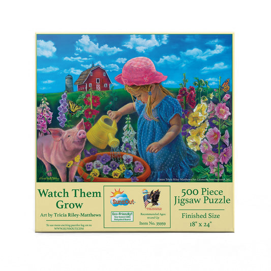 Watch Them Grow 500 pc  Jigsaw Puzzle 35959