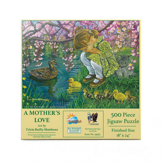 A Mother's Love 500 pc  Jigsaw Puzzle 35972