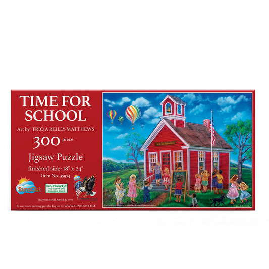 Time for School 300 pc  Jigsaw Puzzle 35974