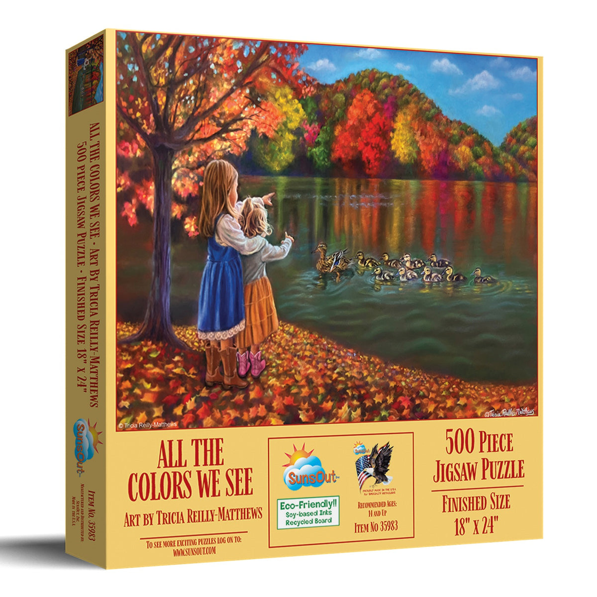 All the Colors We See 500 pc  Jigsaw Puzzle 35983