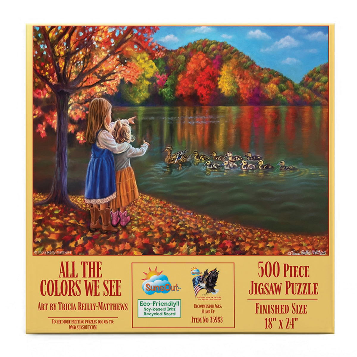 All the Colors We See 500 pc  Jigsaw Puzzle 35983