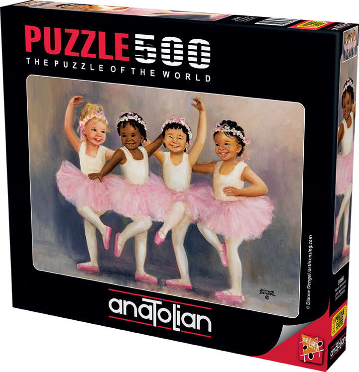 Little Ballerinas 500 pc  Jigsaw Puzzle 3598
