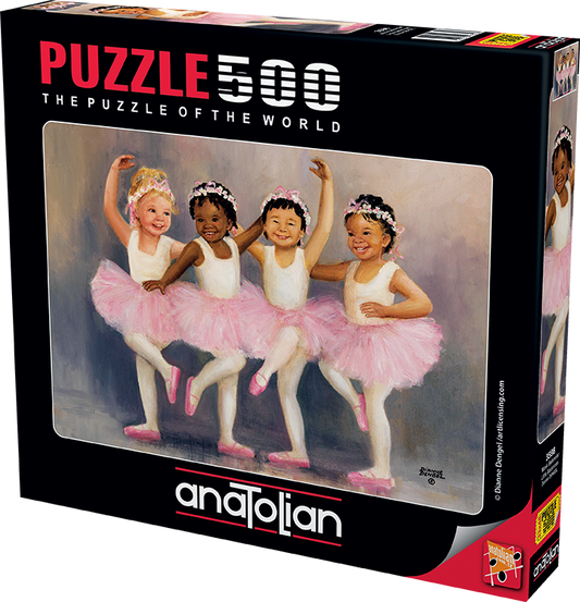 Little Ballerinas 500 pc  Jigsaw Puzzle 3598