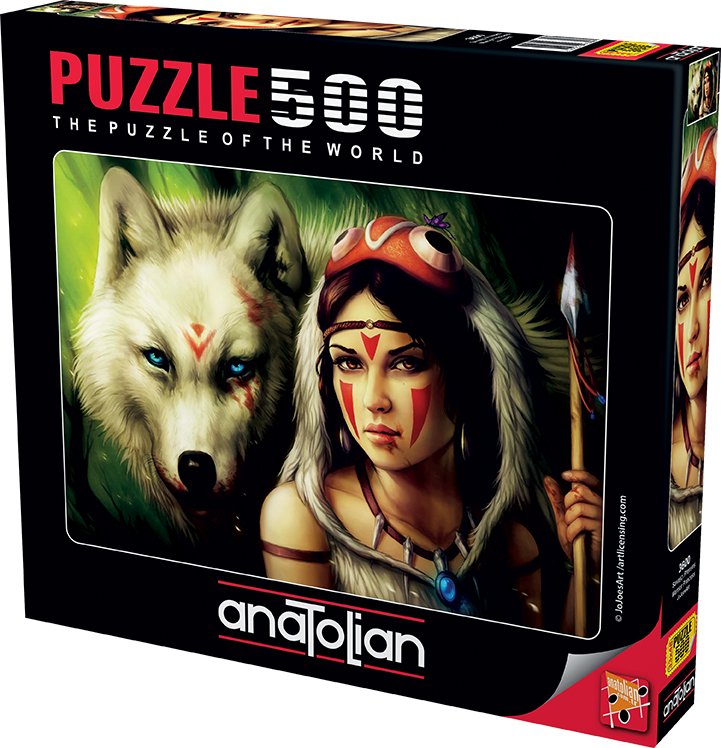Warrior Princess 500 pc  Jigsaw Puzzle 3600