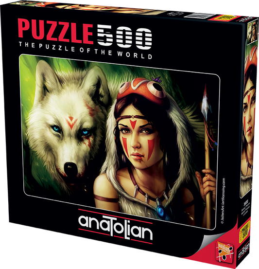Warrior Princess 500 pc  Jigsaw Puzzle 3600