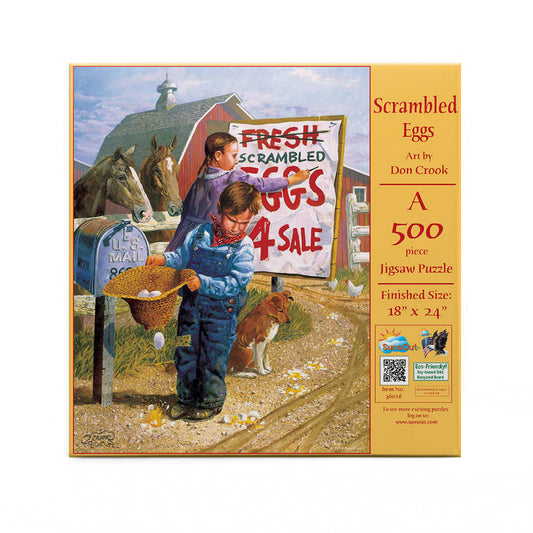 Scrambled Eggs 500 pc  Jigsaw Puzzle 36026