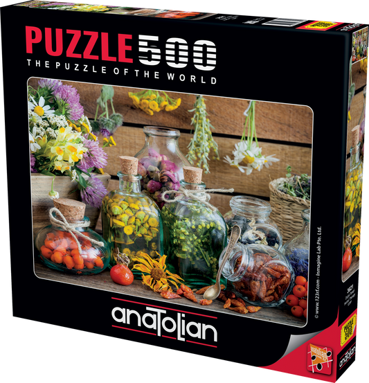 Herbal Therapy 500 pc  Jigsaw Puzzle 3621