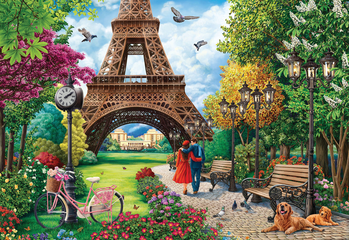 Spring in Paris 500 pc  Jigsaw Puzzle 3627