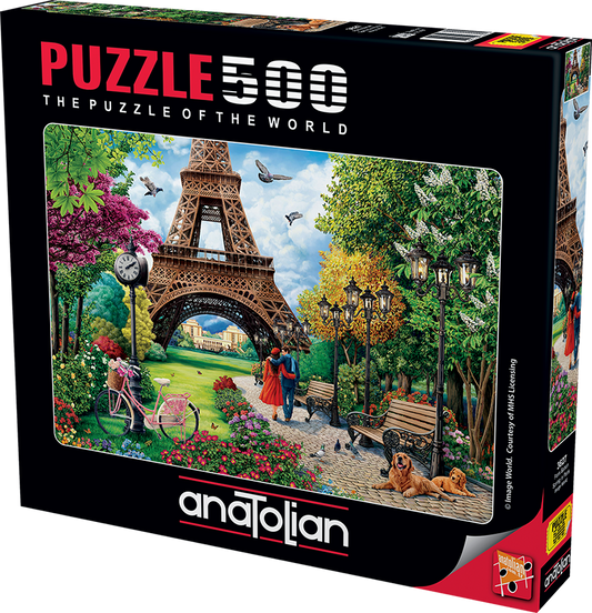 Spring in Paris 500 pc  Jigsaw Puzzle 3627