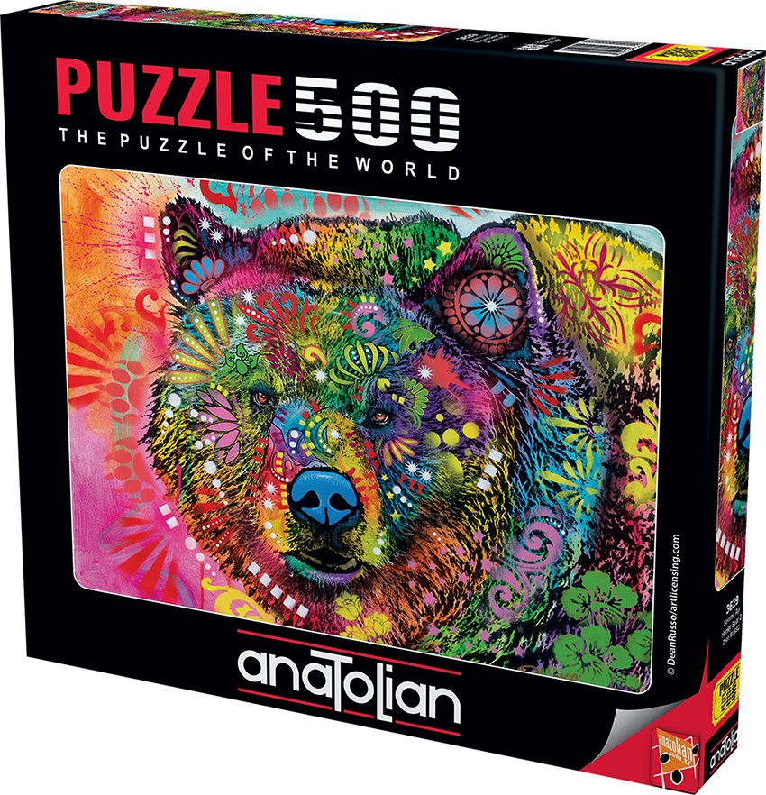 Hunky Bear 2 500 pc  Jigsaw Puzzle 3629