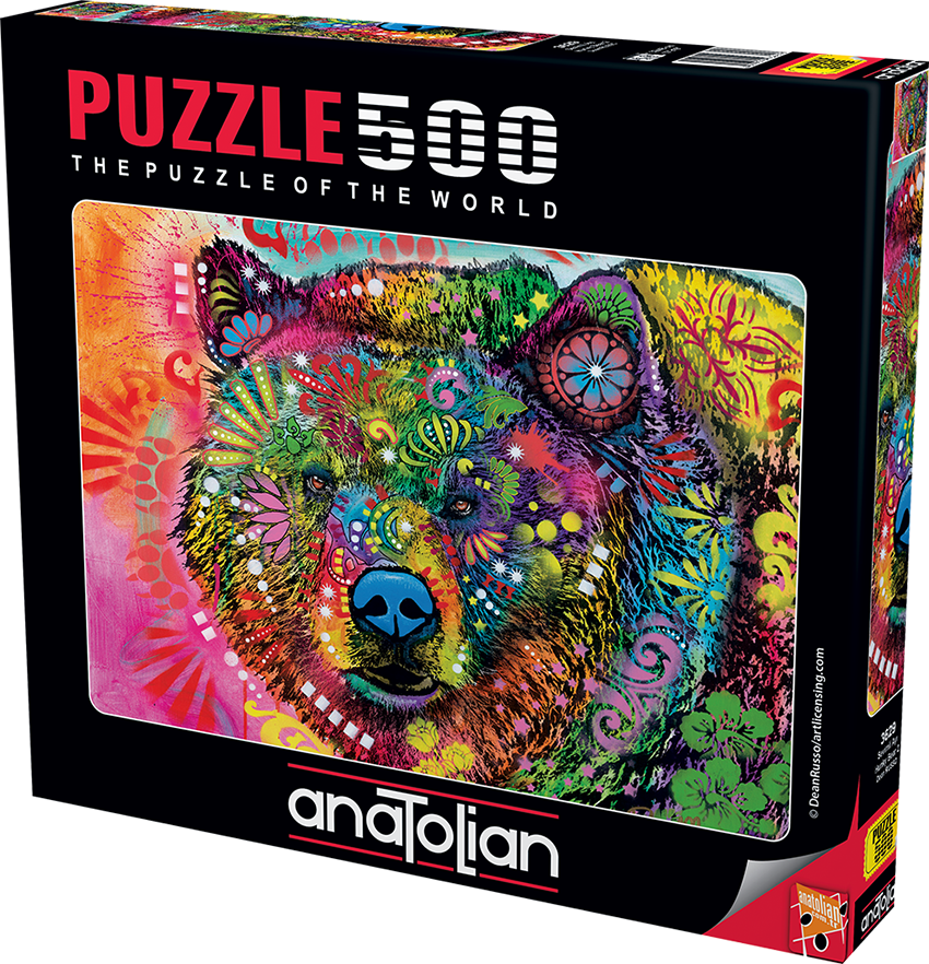 Hunky Bear 2 500 pc  Jigsaw Puzzle 3629