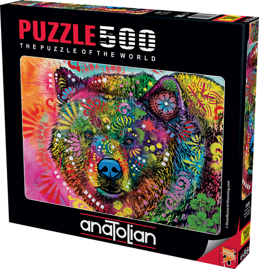 Hunky Bear 2 500 pc  Jigsaw Puzzle 3629