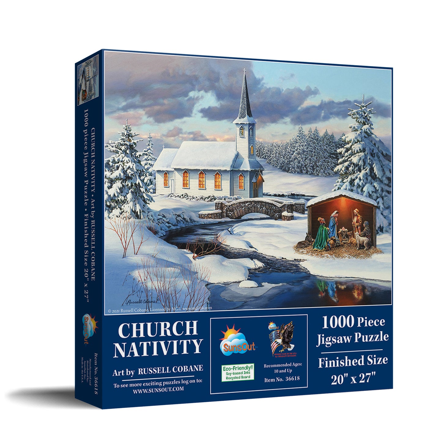 Church Nativity 1000 pc  Jigsaw Puzzle 36618