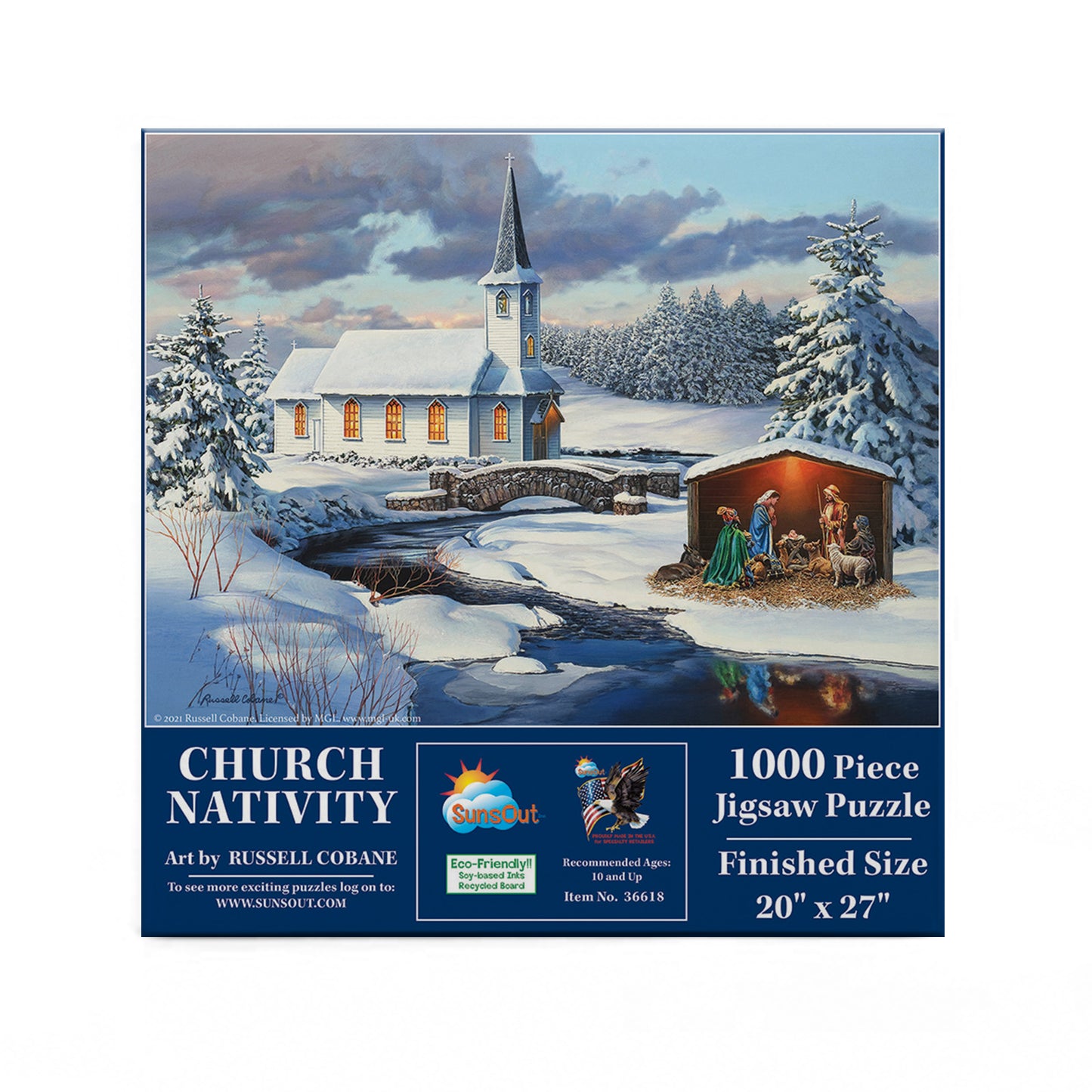 Church Nativity 1000 pc  Jigsaw Puzzle 36618