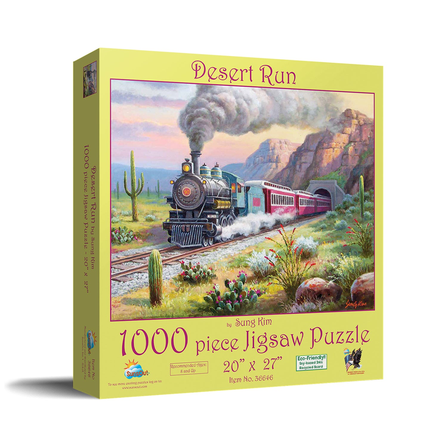 Desert Run 1000 pc  Jigsaw Puzzle 36646