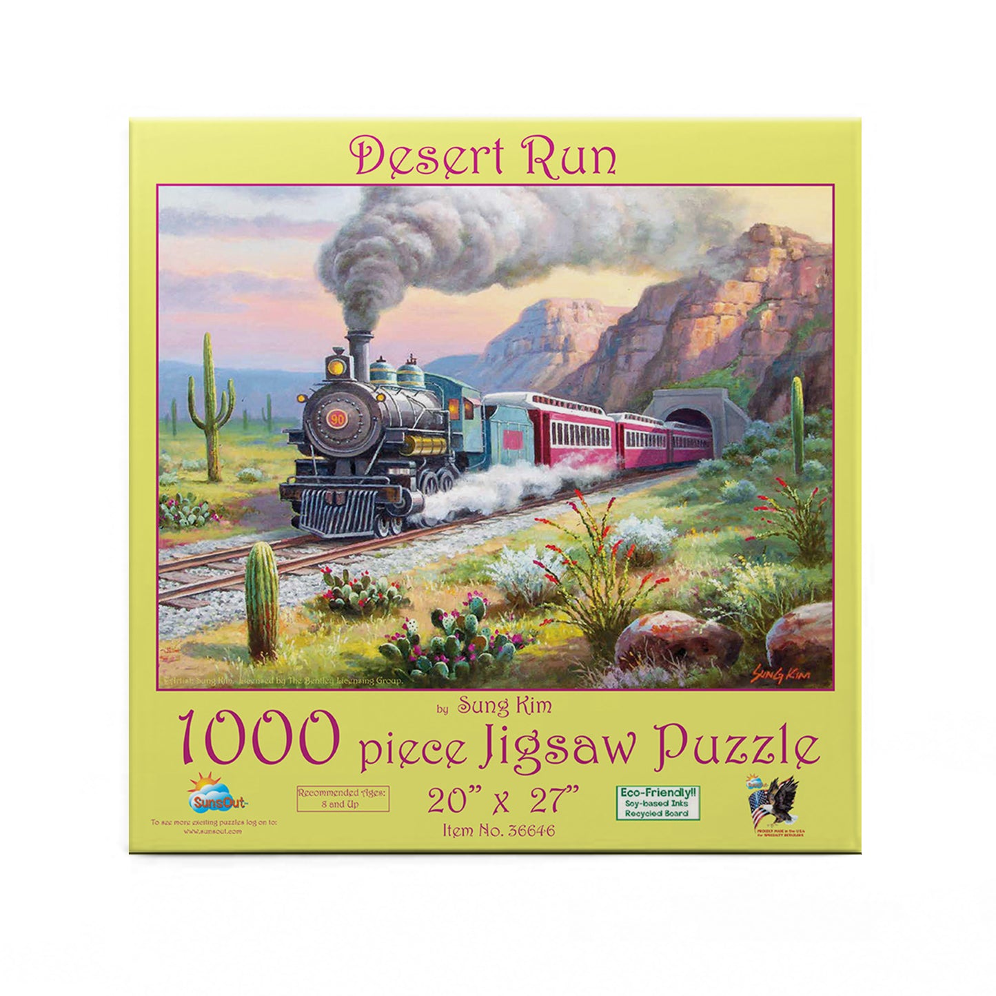 Desert Run 1000 pc  Jigsaw Puzzle 36646