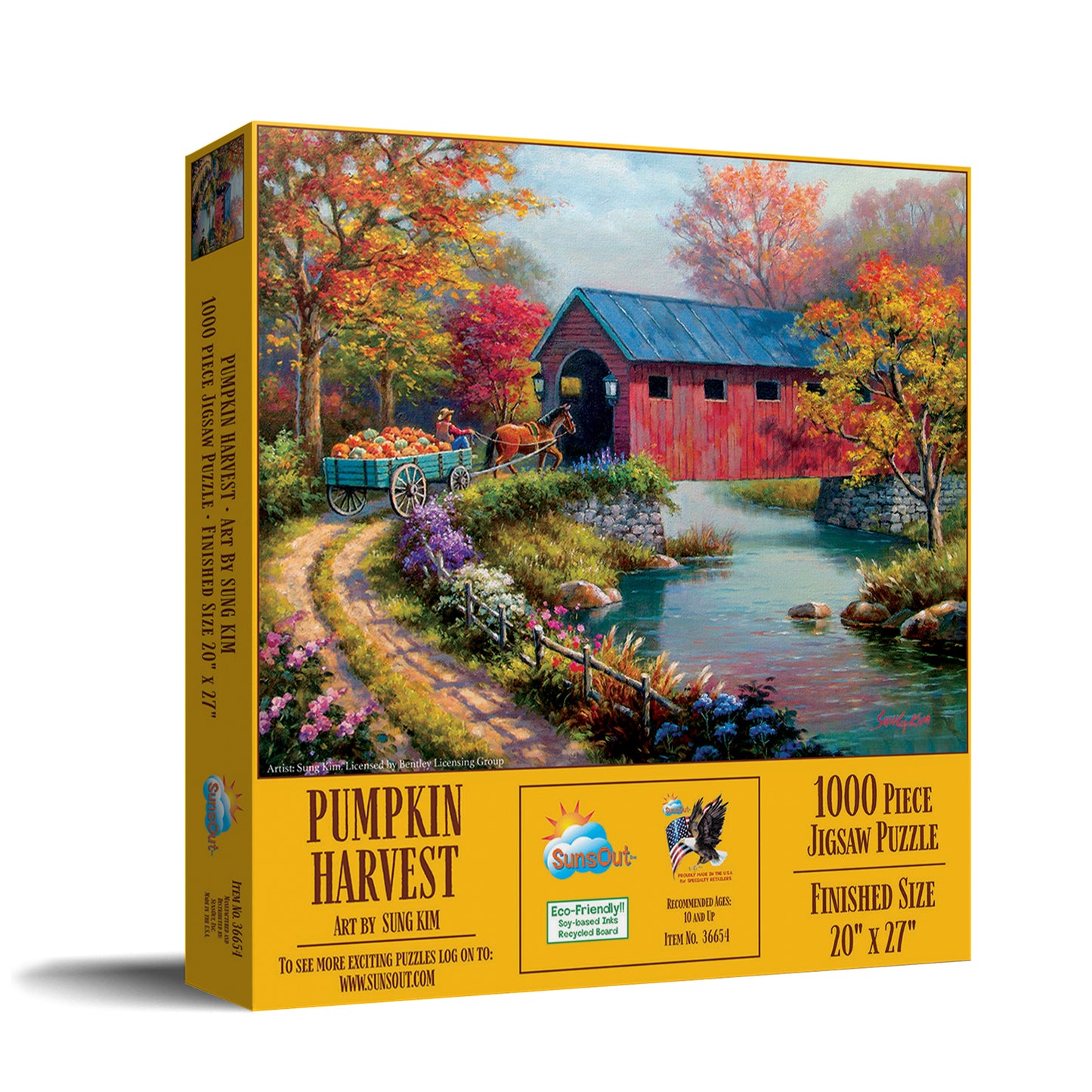 Pumpkin Harvest 1000 pc  Jigsaw Puzzle 36654