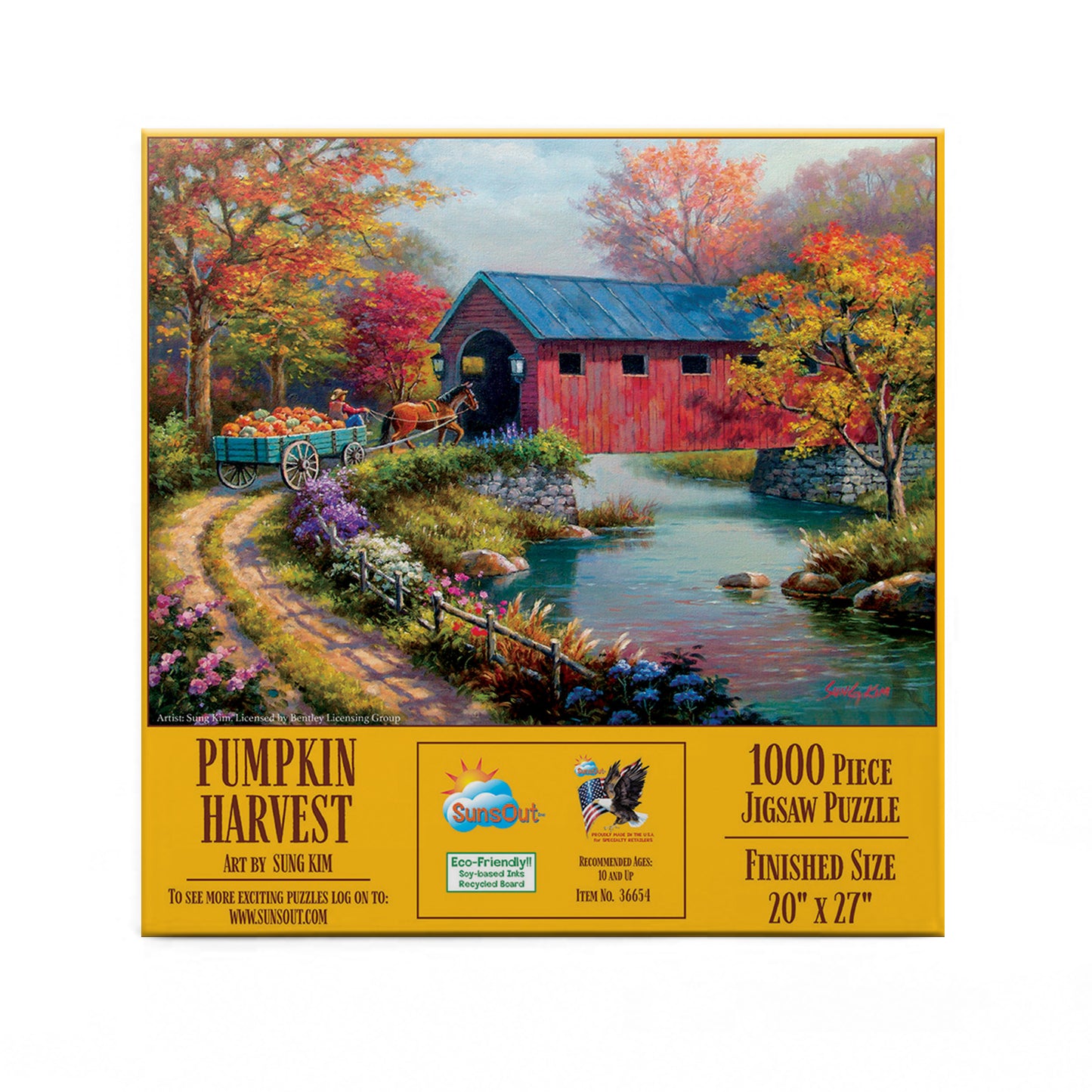 Pumpkin Harvest 1000 pc  Jigsaw Puzzle 36654