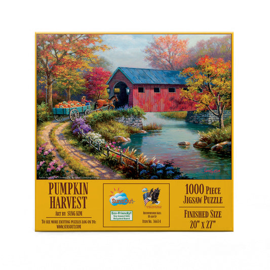 Pumpkin Harvest 1000 pc  Jigsaw Puzzle 36654