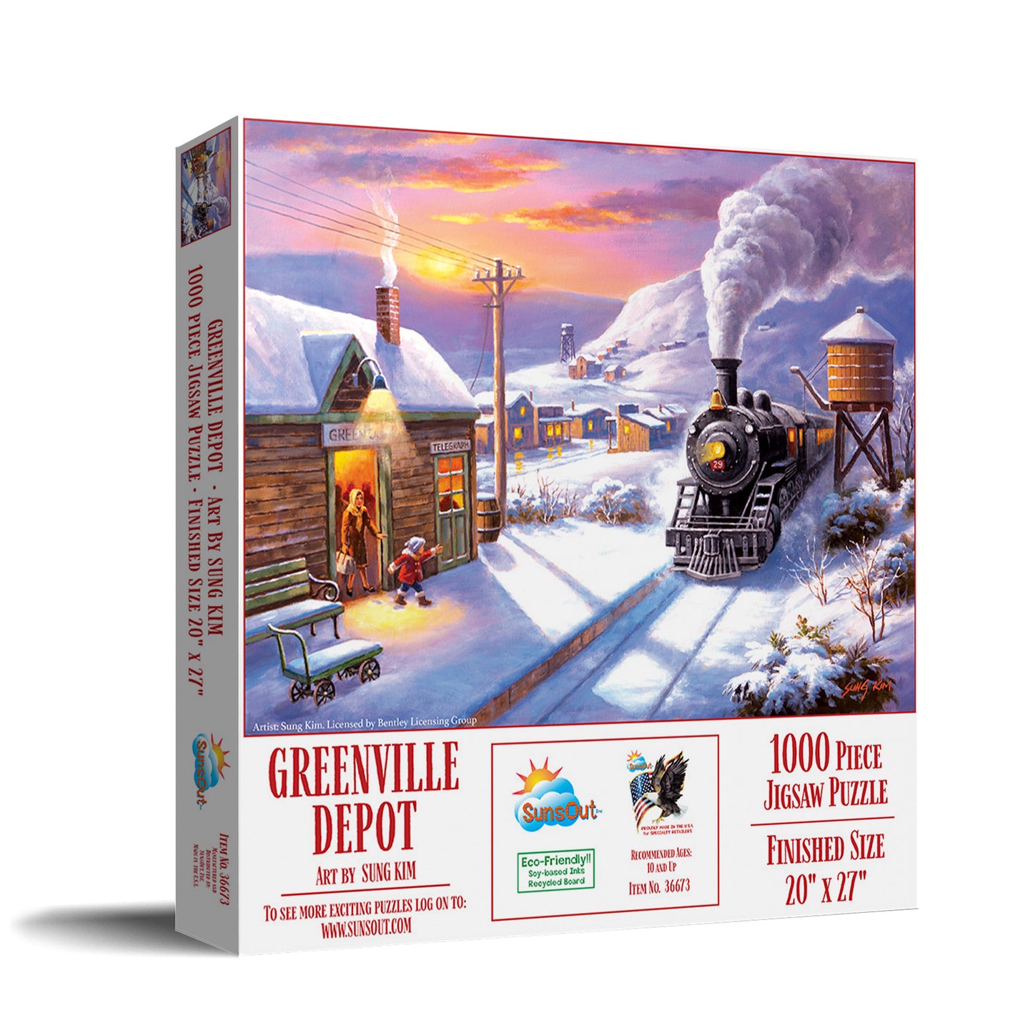 Greenville Depot 1000 pc  Jigsaw Puzzle 36673