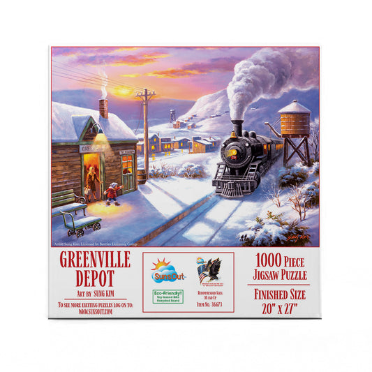 Greenville Depot 1000 pc  Jigsaw Puzzle 36673