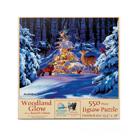 Woodland Glow 550 pc  Jigsaw Puzzle 36686