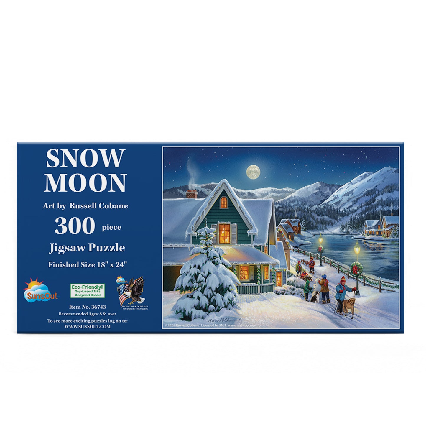 Snow Moon 300 pc  Jigsaw Puzzle 36743