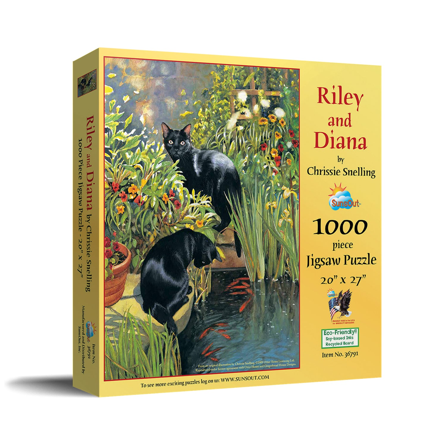 Riley and Diana 1000 pc  Jigsaw Puzzle 36791