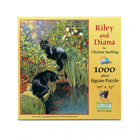 Riley and Diana 1000 pc  Jigsaw Puzzle 36791