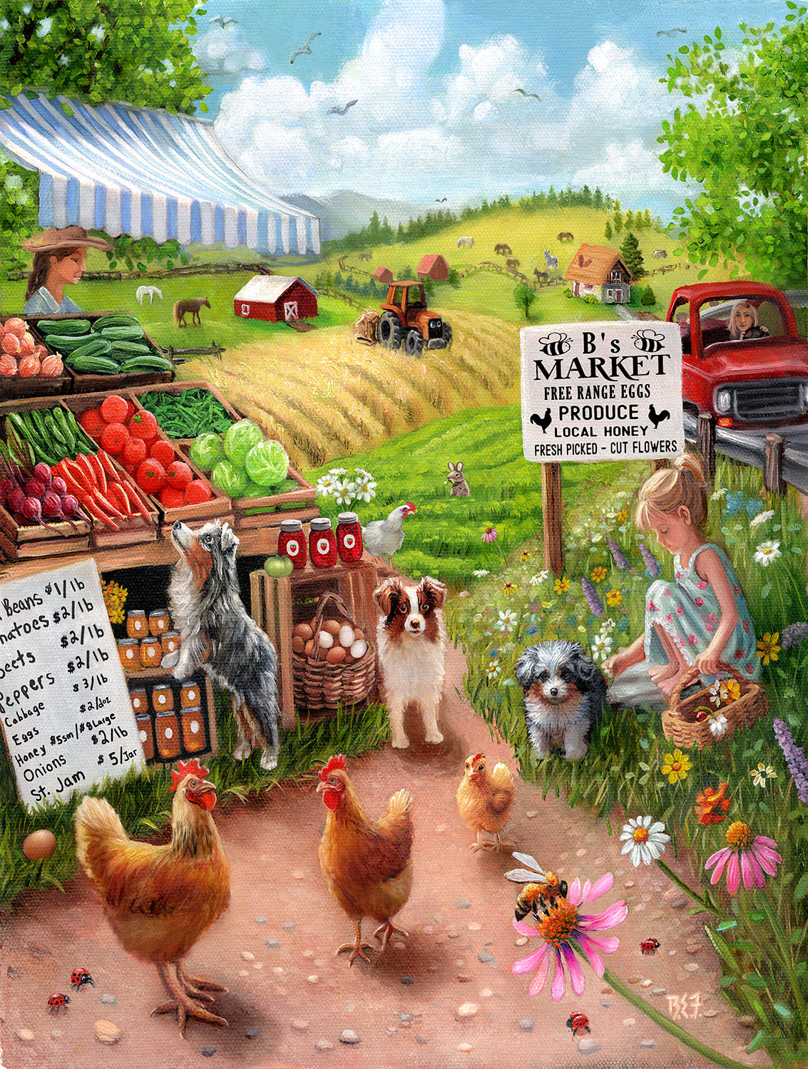 Bs Market 500 pc  Jigsaw Puzzle 37045