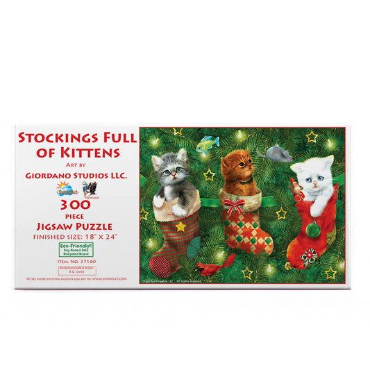 Stockings Full of Kittens 300 pc  Jigsaw Puzzle 37160